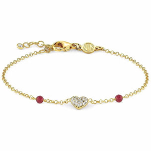 Bracciale Nomination GIOIE Argento 925 Gold Cuore