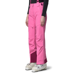 Kappa - Pantaloni Donna Rosso - 6Cento 665C