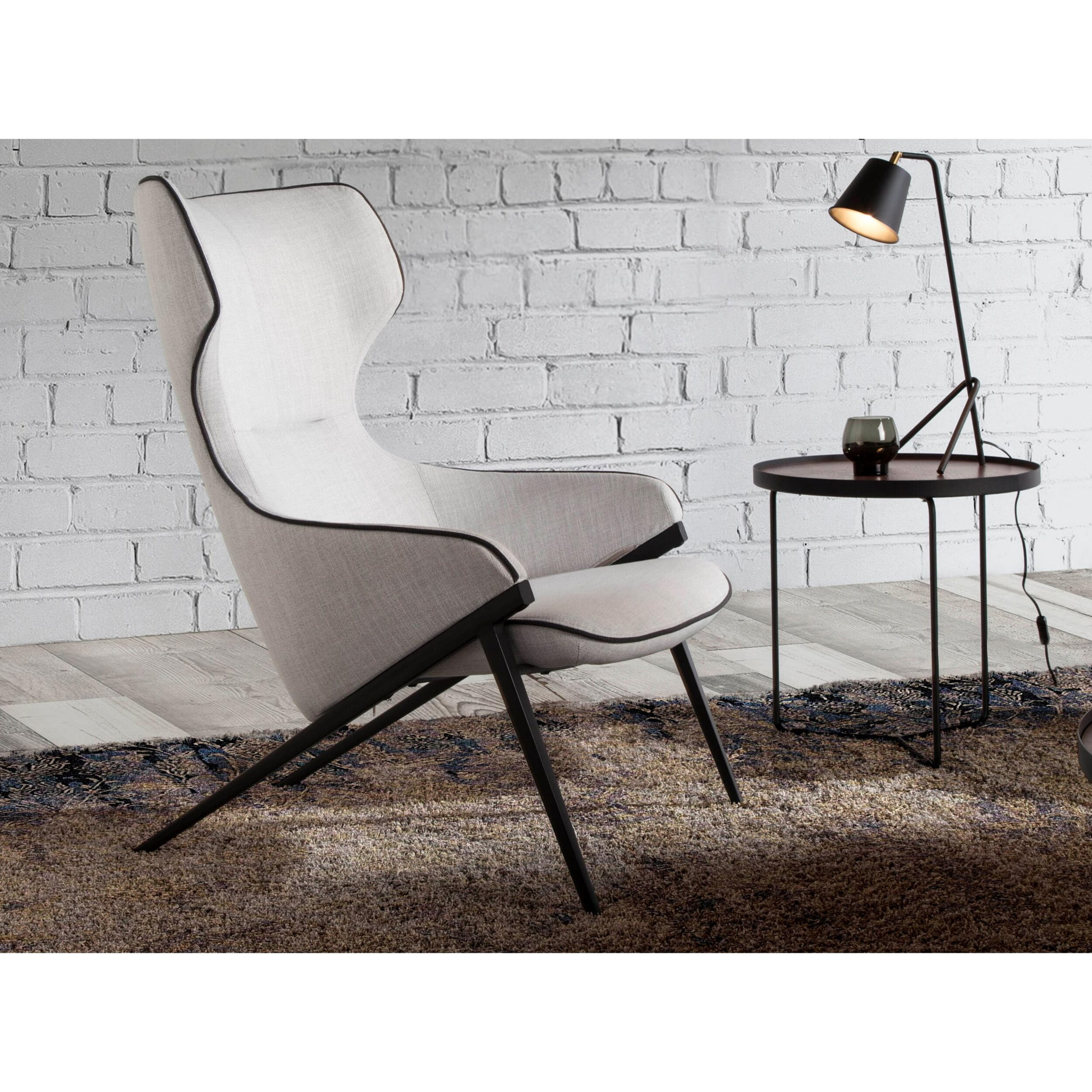 Sillón Angel Cerda de tela 70x90x102cm