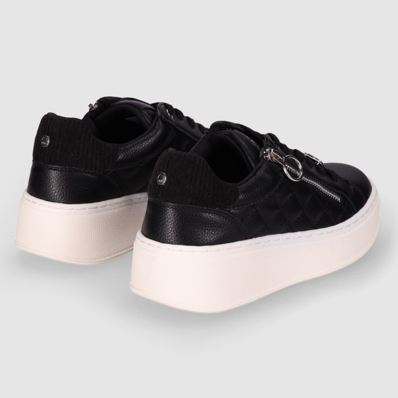 Deportivos - Negro - Tacón: 5 cm