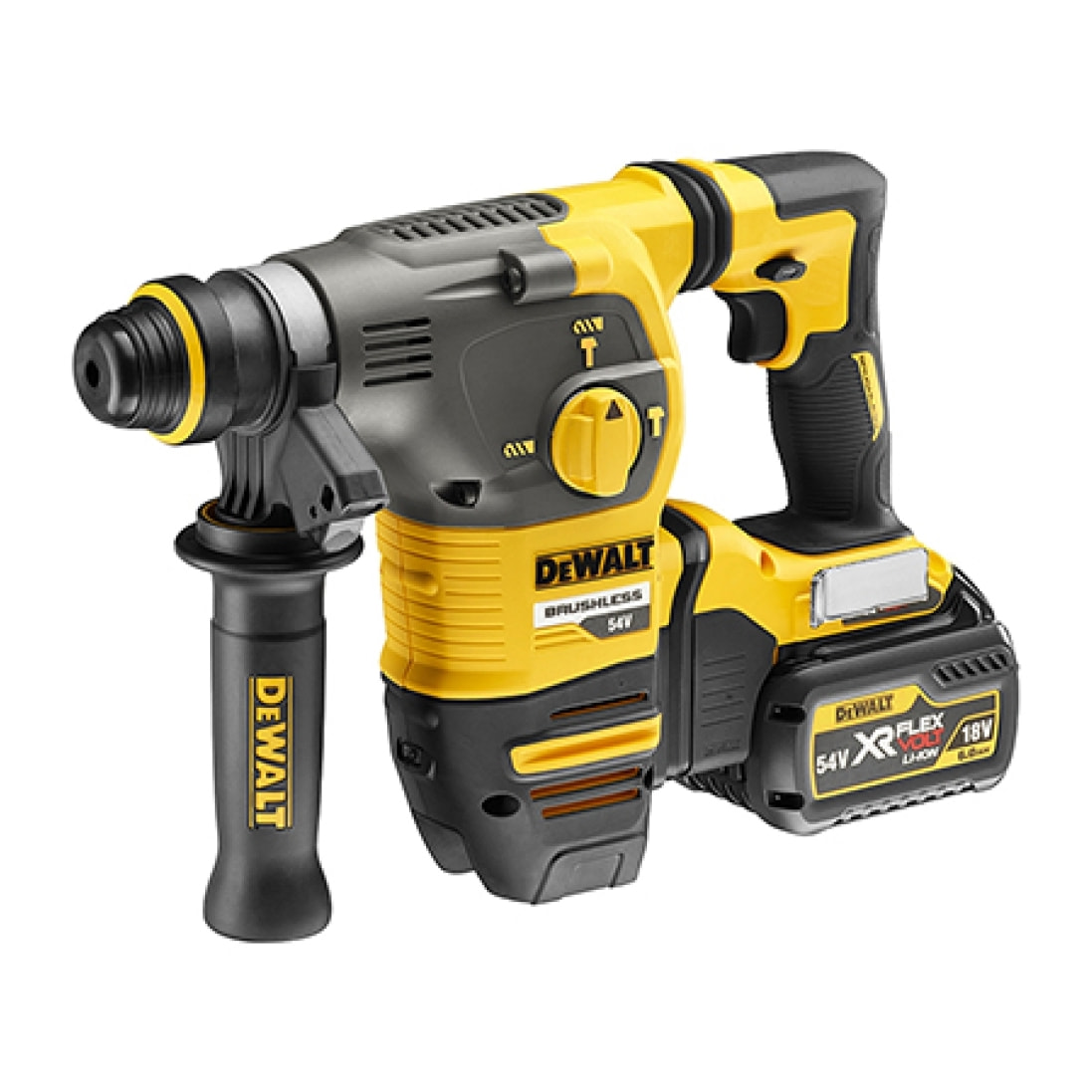 Perforateur burineur SDS-Plus 2.8J 54V XR 6.0Ah Flexvolt DEWALT - DCH323T2