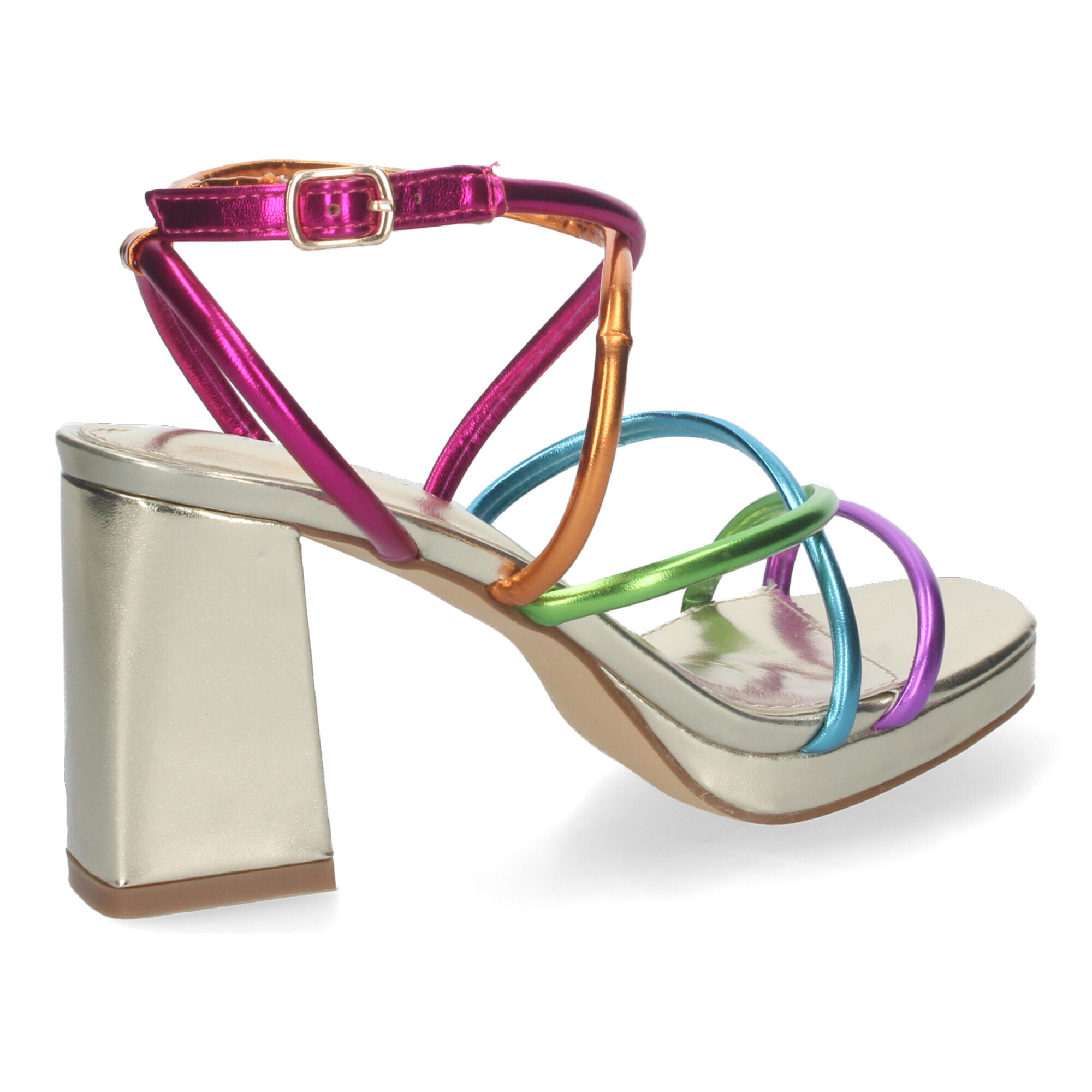 Sandalias de Mujer de fiesta, con tiras entrecruzadas