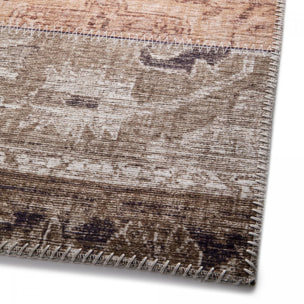 Tapis salon et chambre tissé motif géométrique PIGE
