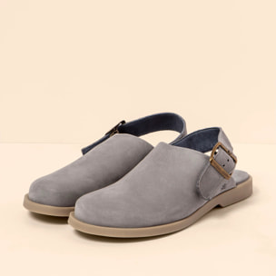 Zapatos N5871 NOBUCK LAVADO DENIM/ ARENISCA color Denim