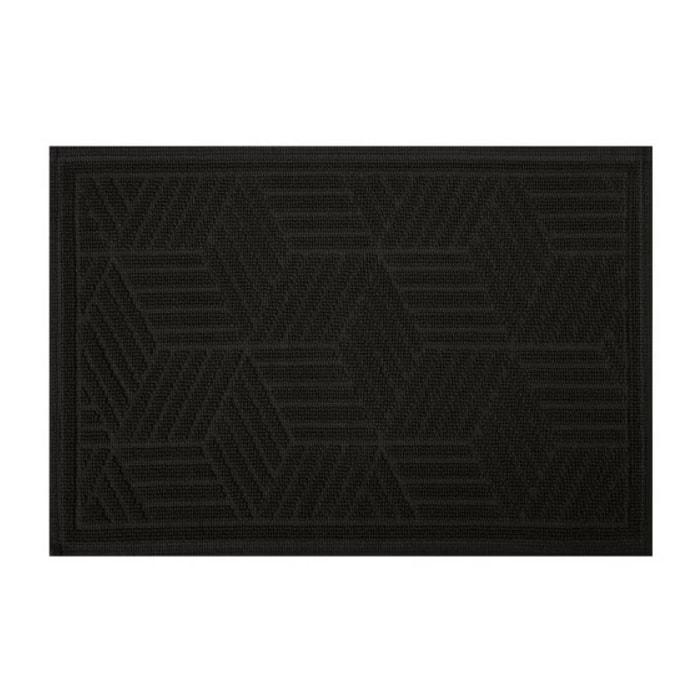 Tapis de bain Coton CUBO 50x80cm Noir Spirella