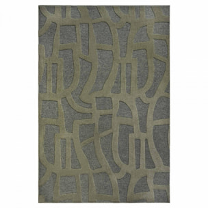 Tapis kilim, motif géométrique authentique, kilim tissé, fylo