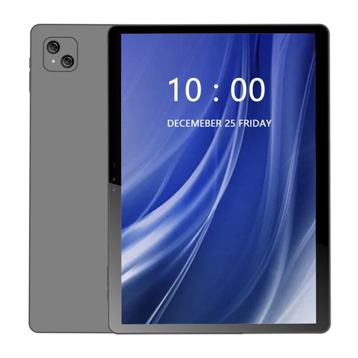 DAM Tablet 4G WiFi. SO Android 12. Pantalla 13'' 2160x1440px. MediaTek Helio G85, Octa-core ARM-Cortex 8GB RAM + 256GB. Doble cámara 8 + 13mpx. 29,4x0,85x21,1 Cm. Color: Negro