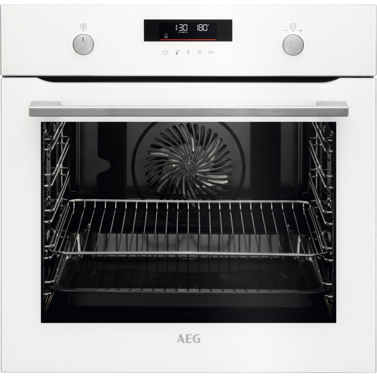 AEG Horno multifunción Serie 6000 SurroundCook con Display LED Explore BPS535160W