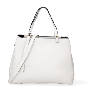 Borsa a mano da donna Made in Italy - Modello Novara Ultra - 100% pelle - 28.0 x 21.0 x 12.0 cm