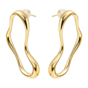 Pendientes Dravor acabado oro amarillo 18k
