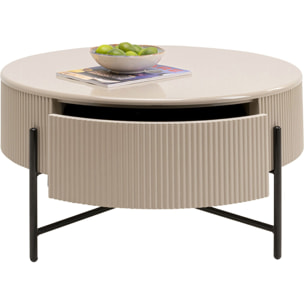 Table basse Riffle 80cm Kare Design