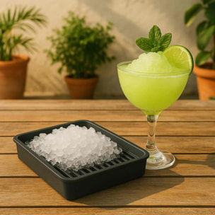 Molde de hielo en forma de cubo tpe para nevera 18x14x2cm