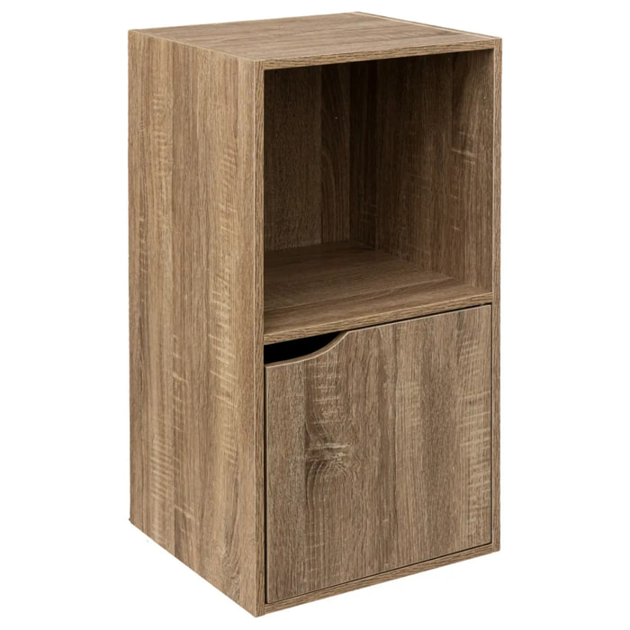 Etagère "Mix 'N Modul" 2 cases naturel