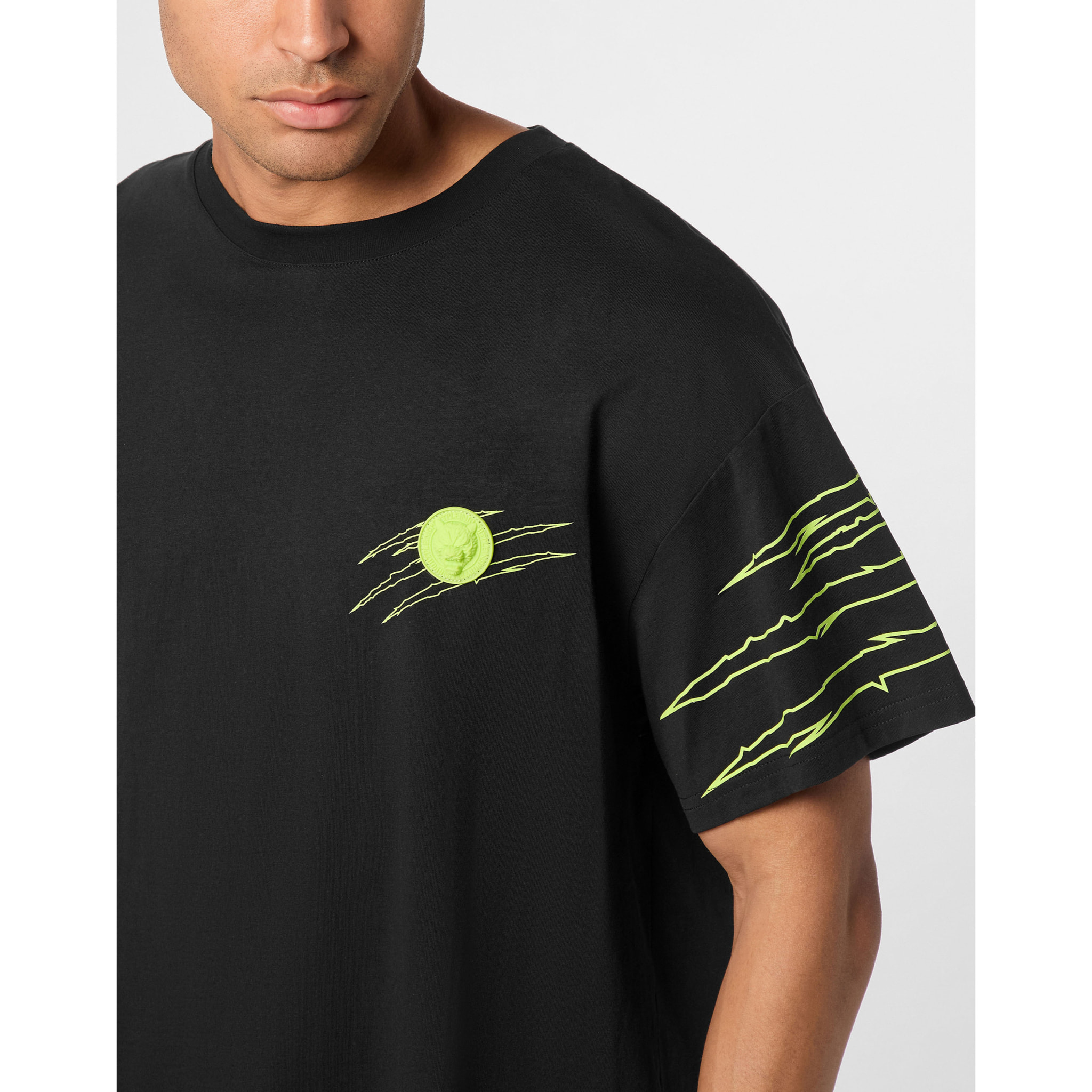 PLEIN SPORT Maglietta girocollo Ss SCRATCH