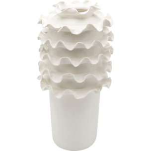 Vase Viento 39cm blanc Kare Design