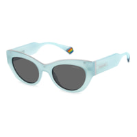 Polaroid - lunettes de soleil - bleu - Couleur des verres : gris - UV : cat. 4