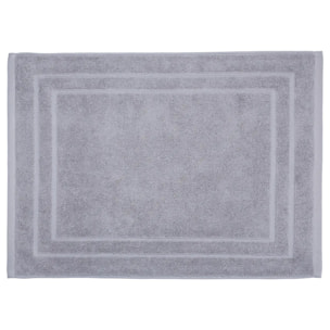 Tapis de bain - coton - gris taupe - 50x70 cm