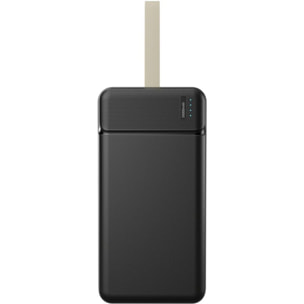 Batterie externe XMOOVE 30 000 mAh noir travel