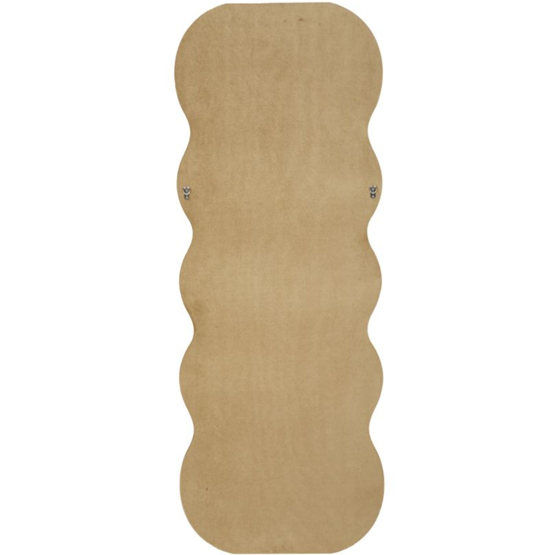 SPECCHIO DA MURO EMILY VELLUTO ORO CM 60X6X160 (MISURA SPECCHIO CM 42X144)