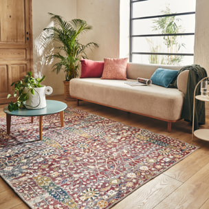 Radom - vintage lavable en machine, rouge