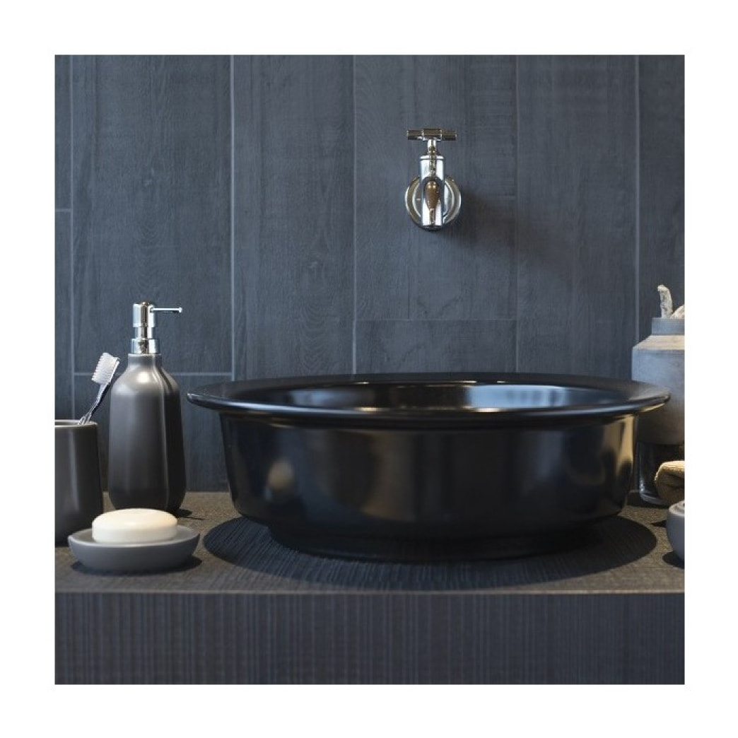 Gobelet Céramique SENSE Gris Anthracite mat Elements by Spirella