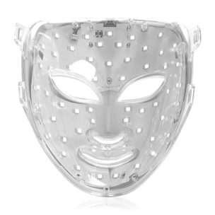 Máscara LED fotónica de cuidado facial de siete colores, con batería. Instrumento de belleza.