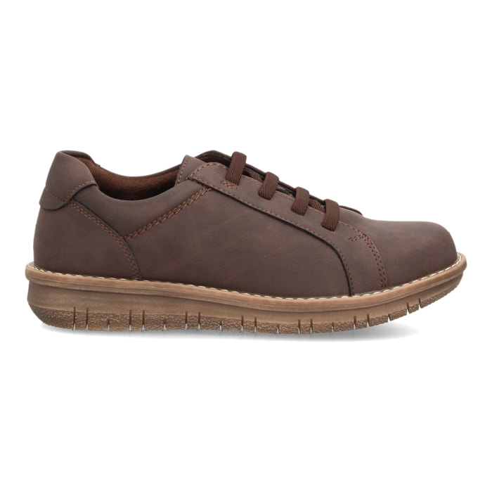 Zapato casual para mujer con cordones elásticos