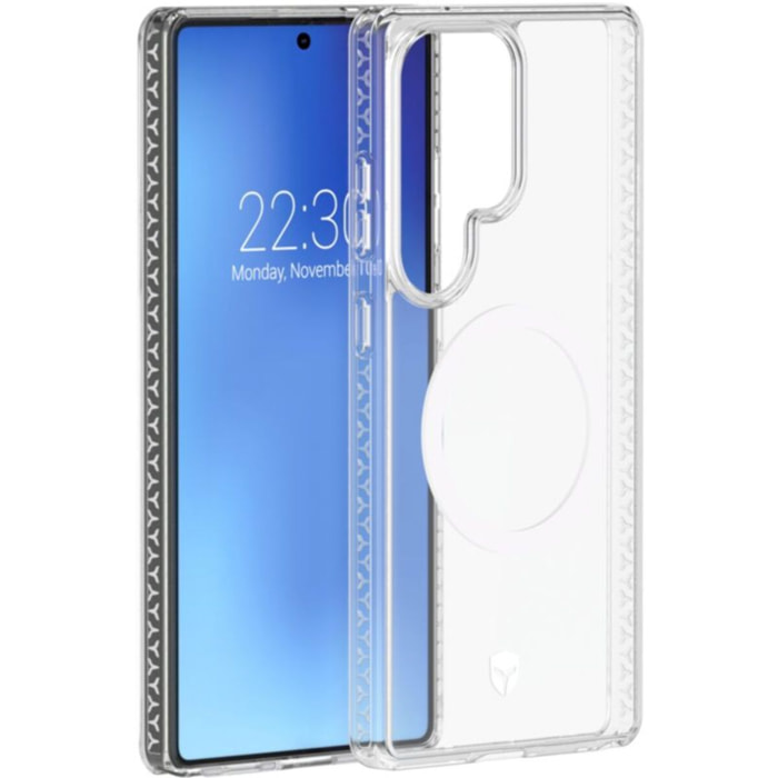 Coque FORCE CASE Samsung S25 Ultra Magnet Transparent