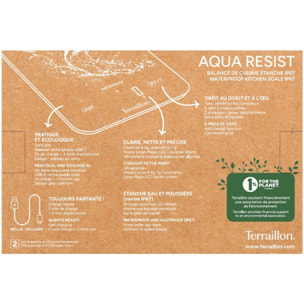 Balance de cuisine TERRAILLON AQUA RESIST 15307
