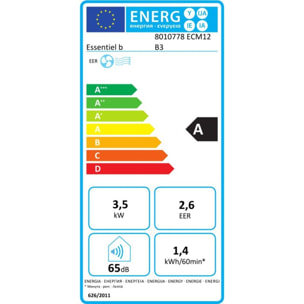 Climatiseur ESSENTIELB ECM12 B3