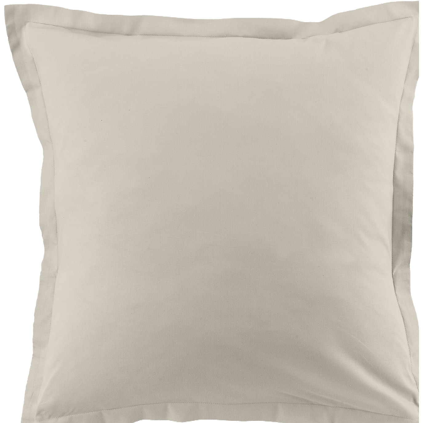 Lot De 2 Taies D'oreiller 100% Coton 57fils Ivoire