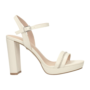 Sandali Donna Tata Italia Bianco