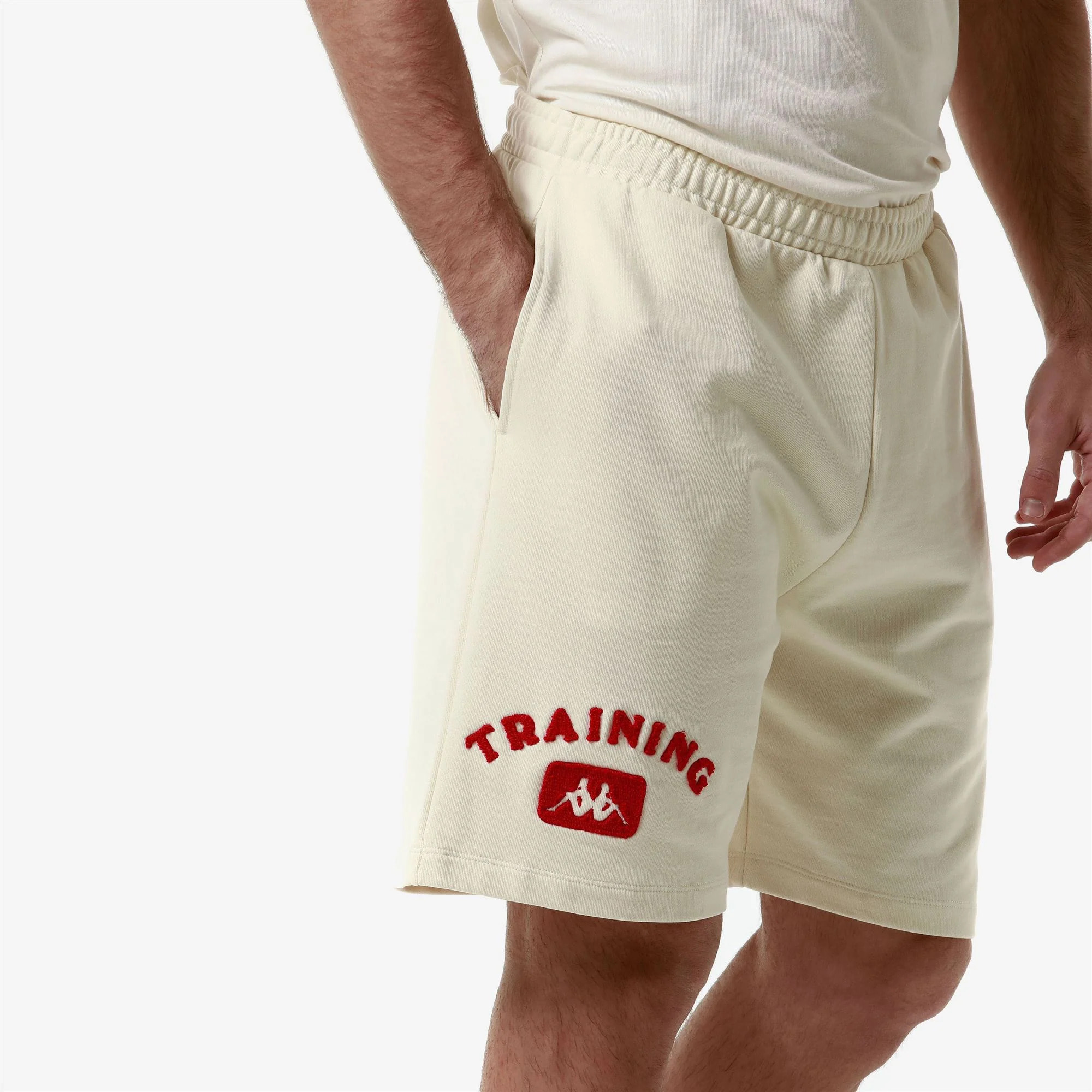 Kappa - Pantaloncini Uomo Bianco - AUTHENTIC PREMIUM LAVEL