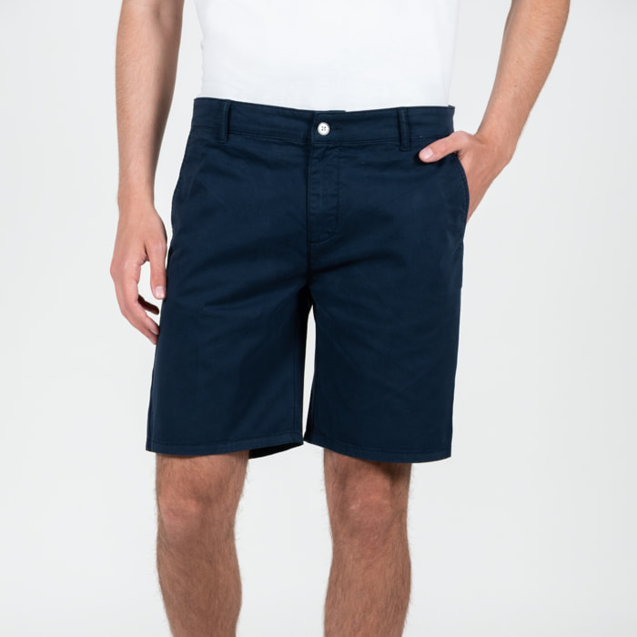 Bermuda gabardine stretch tasca america