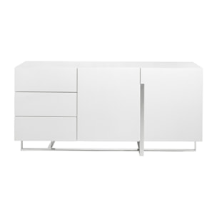Mueble de TV de Angel Cerda de DM y acero 180x42x85cm