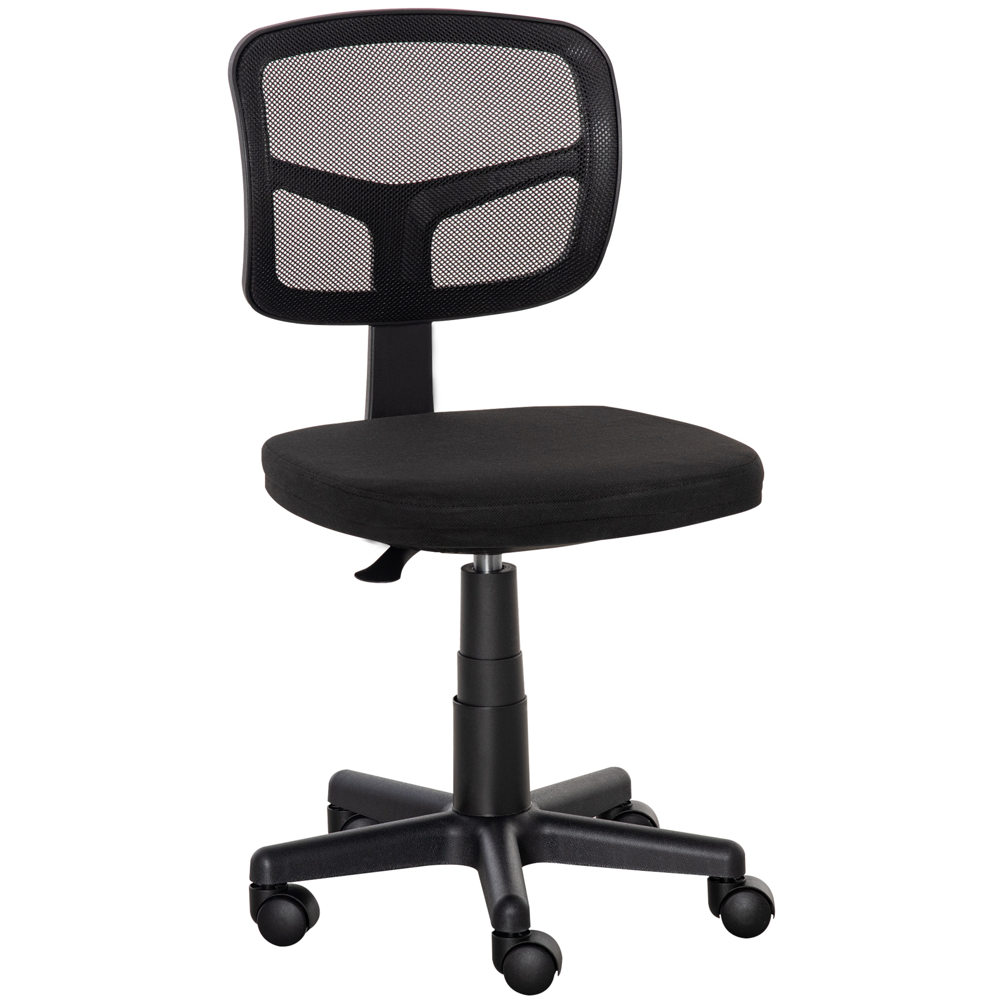 Chaise de bureau ergonomique hauteur réglable dossier enveloppant maille noir