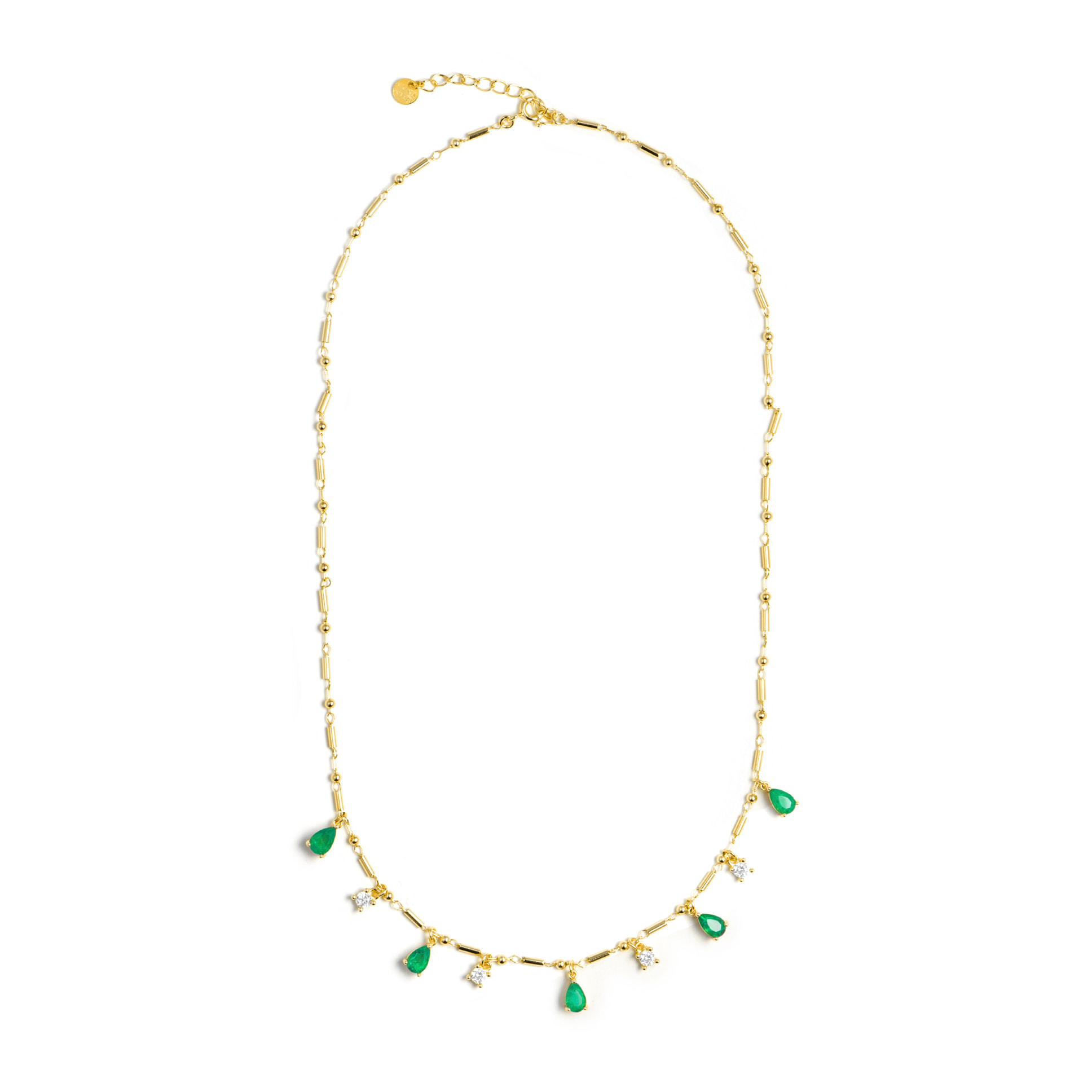 Collar Lakrom acabado oro amarillo 18k