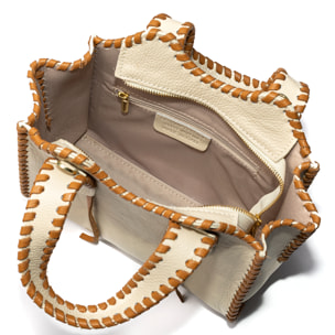 Avio borsa a mano donna. Pelle autentica Dollaro