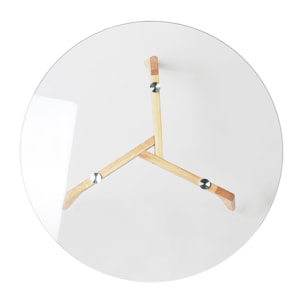 Table Ronde En Verre Diam 80 Cm