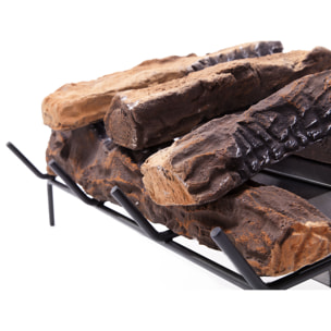 Bloque de combustión 1.2L con leños decorativos LARA 45 PURLINE