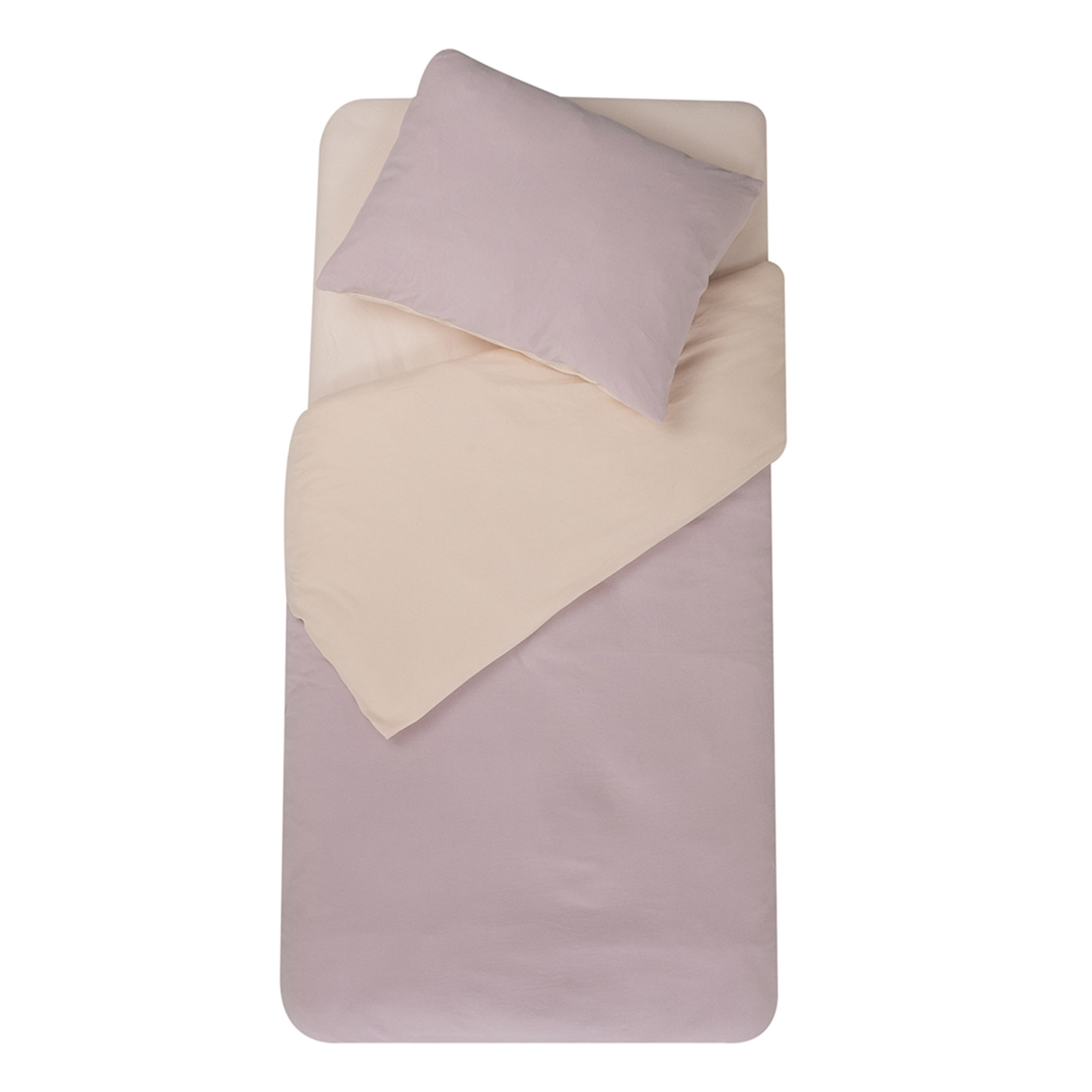 Parure de couette bicolore pour enfant - Violet