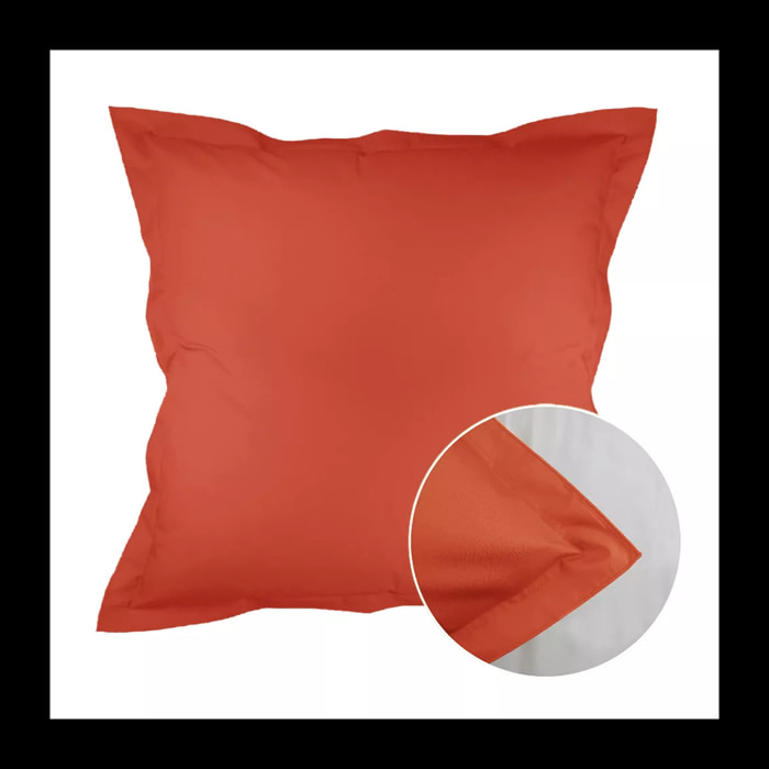 Taie d'oreiller Olana terracotta