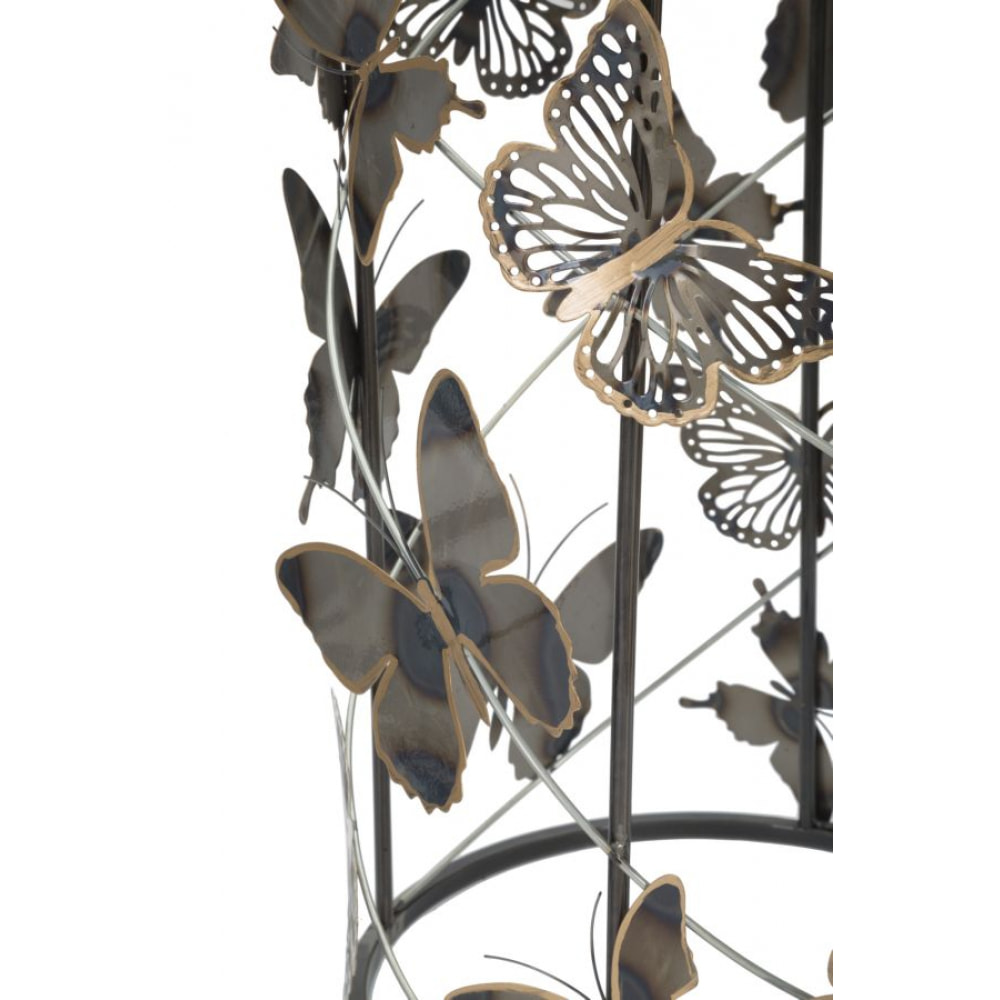 TAVOLINETTI FARFALLE COPPIA CM 41,3X55-35X50,3