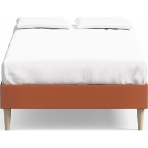 Lit adulte en velours - DINA