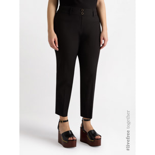 Fiorella Rubino - Pantaloni New York in cotone - Nero