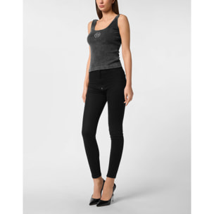 PHILIPP PLEIN Camiseta de tirantes HEXAGON