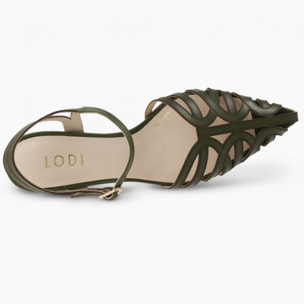 SANDALIAS VERDES GIVI