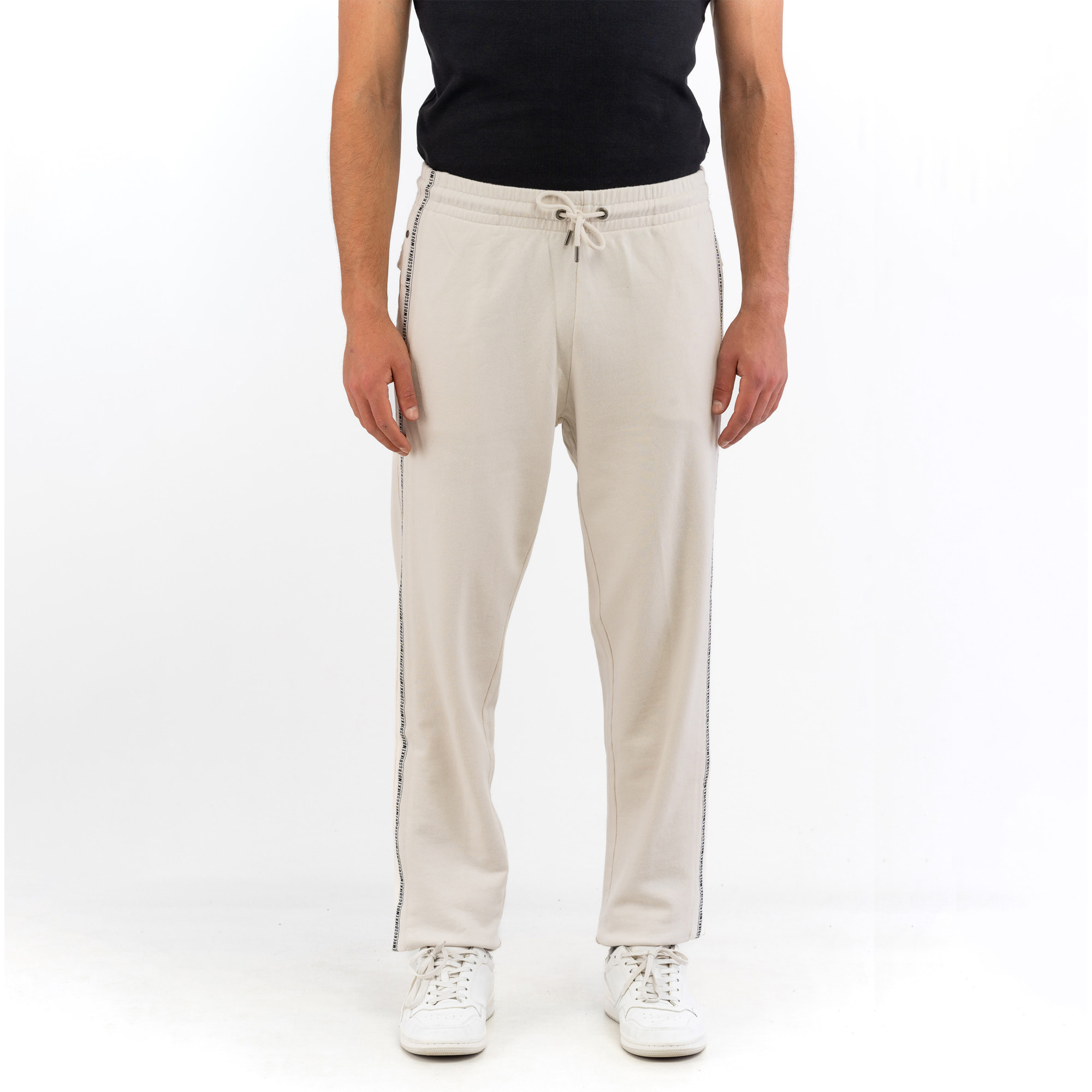 BIKKEMBERGS pantalone uomo white sand