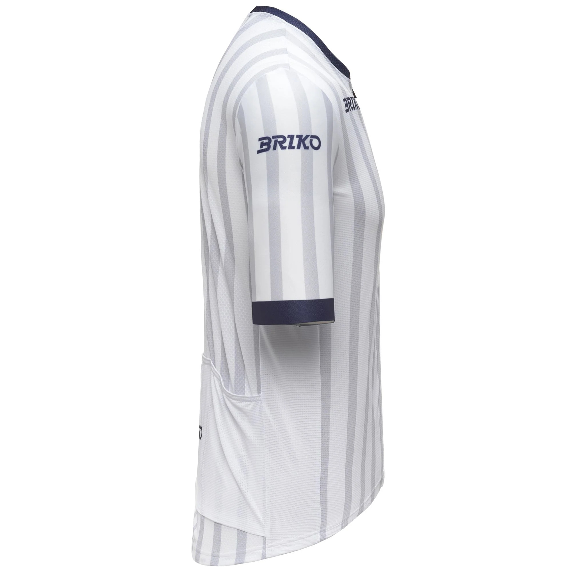 Briko - Maglie gioco, Uomo Donna, Bianco - Brkgfto25 Jersey