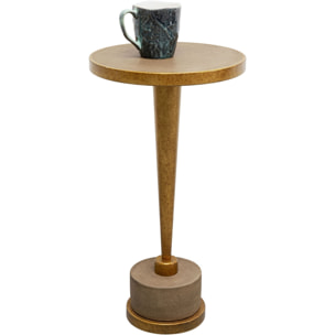 Table d'appoint Coney 30cm laiton Kare Design